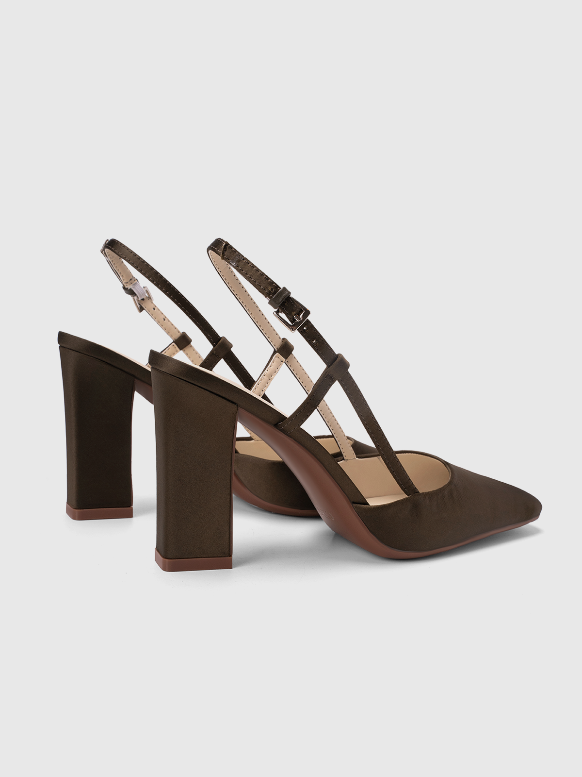 Cihi Elegant Stitched Block-Heel