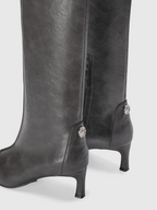 Cihi Sharp Pointed Block-Heel