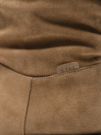 Cihi Fjaka Ruched Suede Round Toe Boots