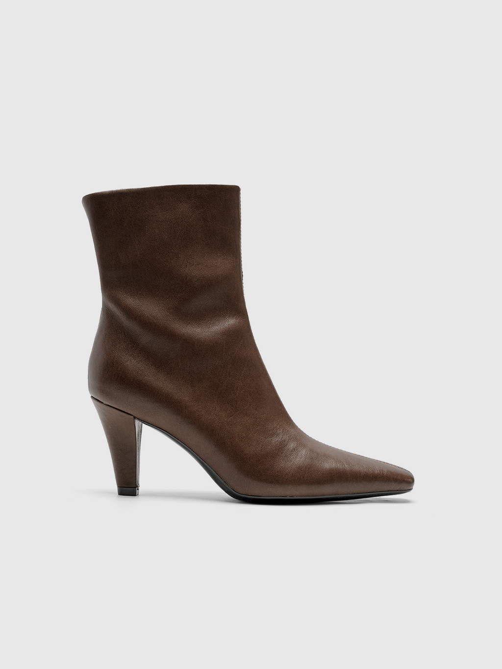 Cihi Minimal Tapered Heel Mid-Calf Boots