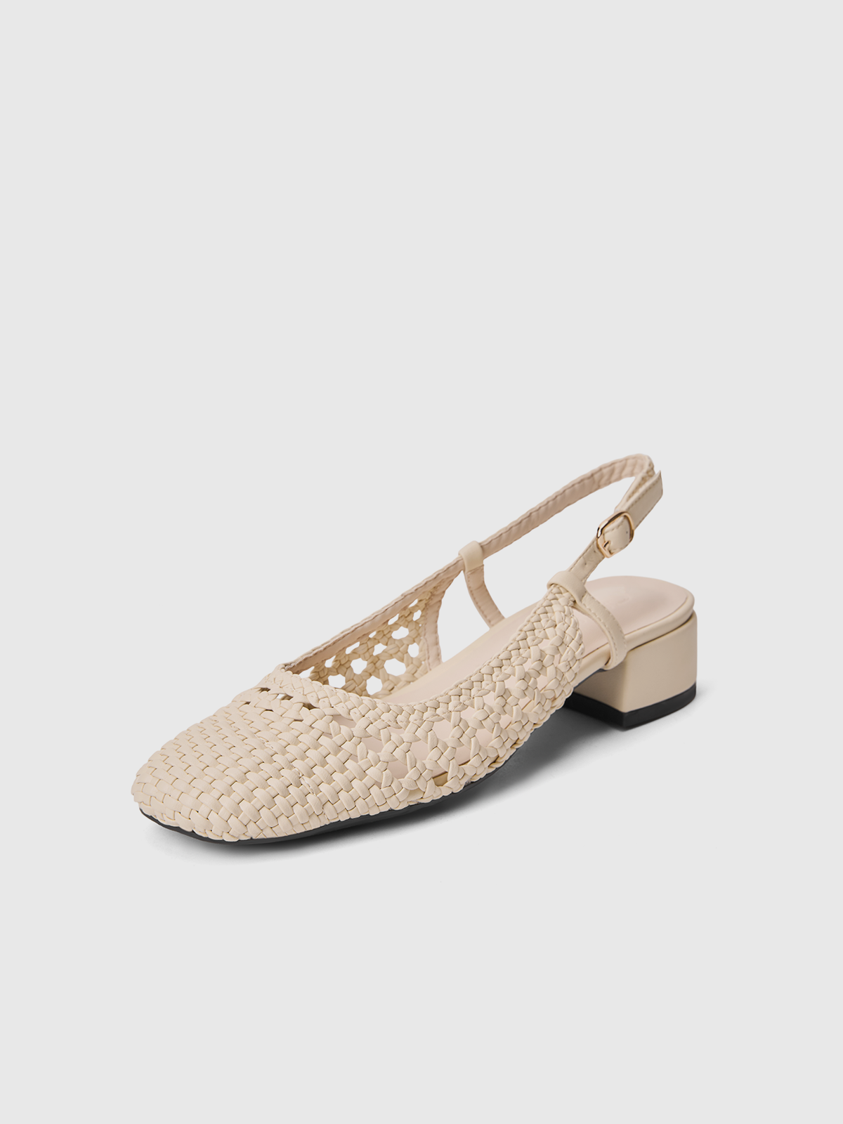 Cihi Refined Cutout-Weave Open-Back