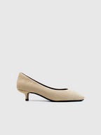 Cihi Elegant Stitched Kitten-Heel