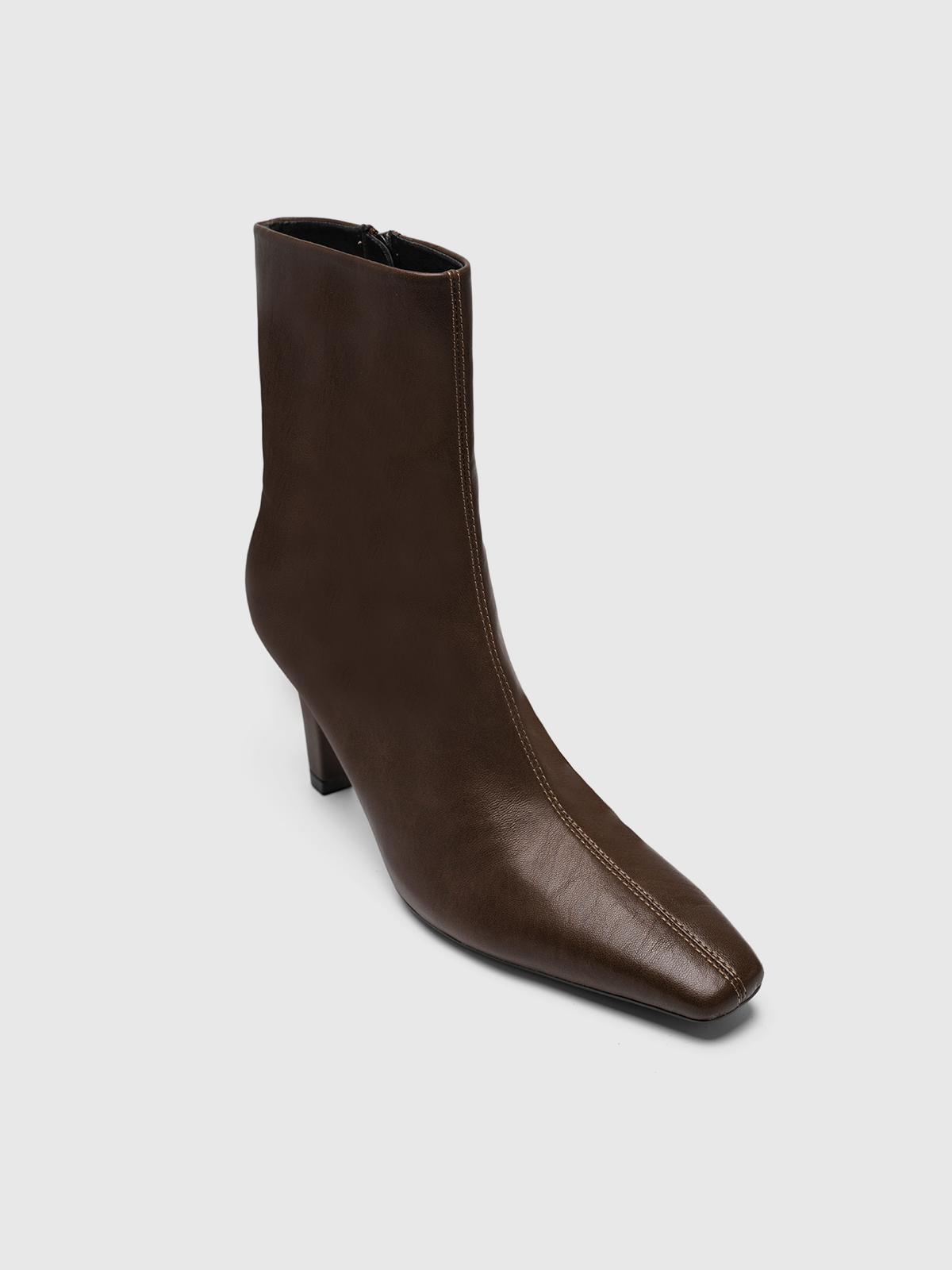 Cihi Minimal Tapered Heel Mid-Calf Boots