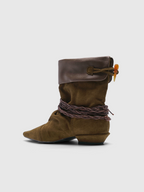 Cihi Vintage Woven Block-Heel