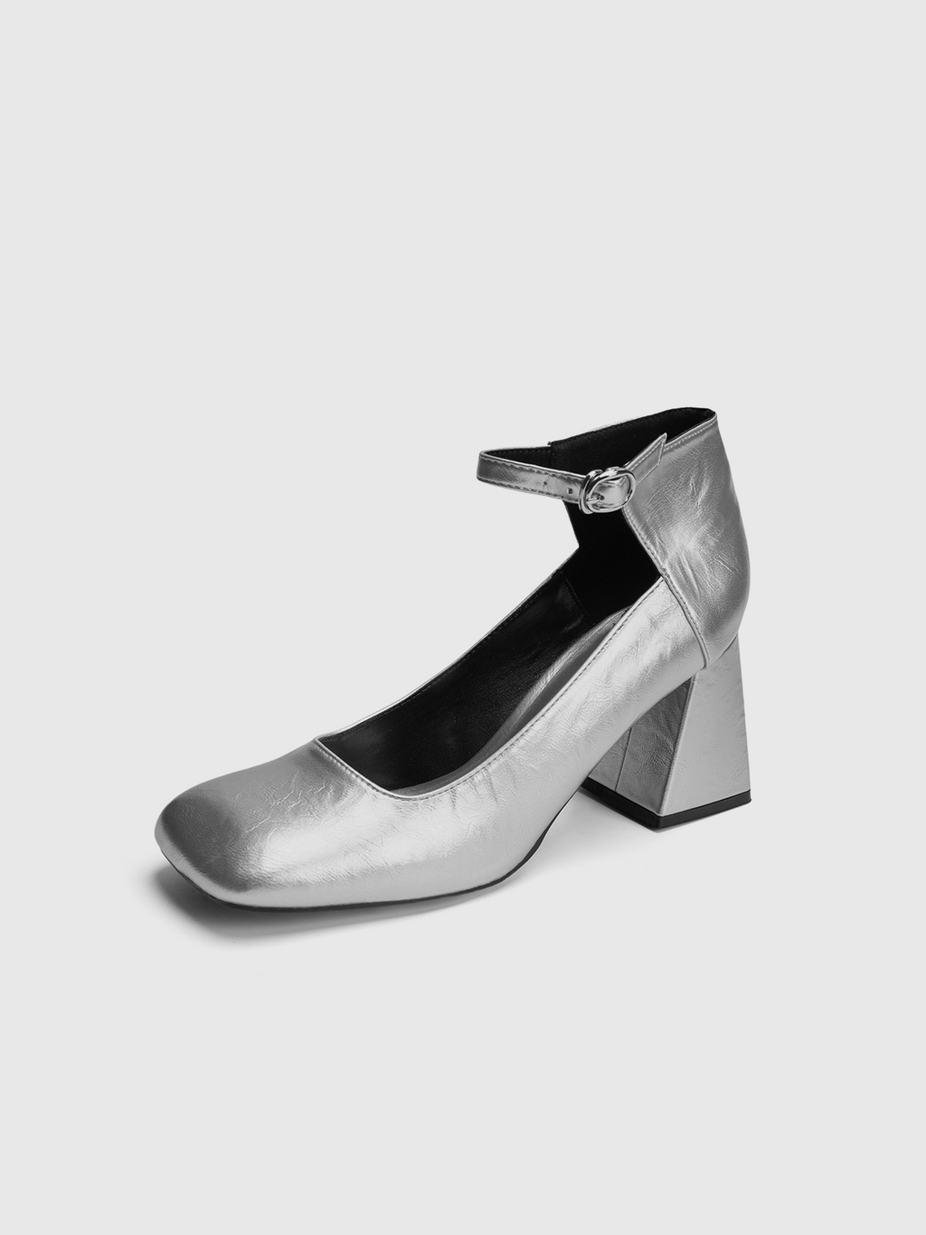 Cihi Architectural Colorblock Block-Heel