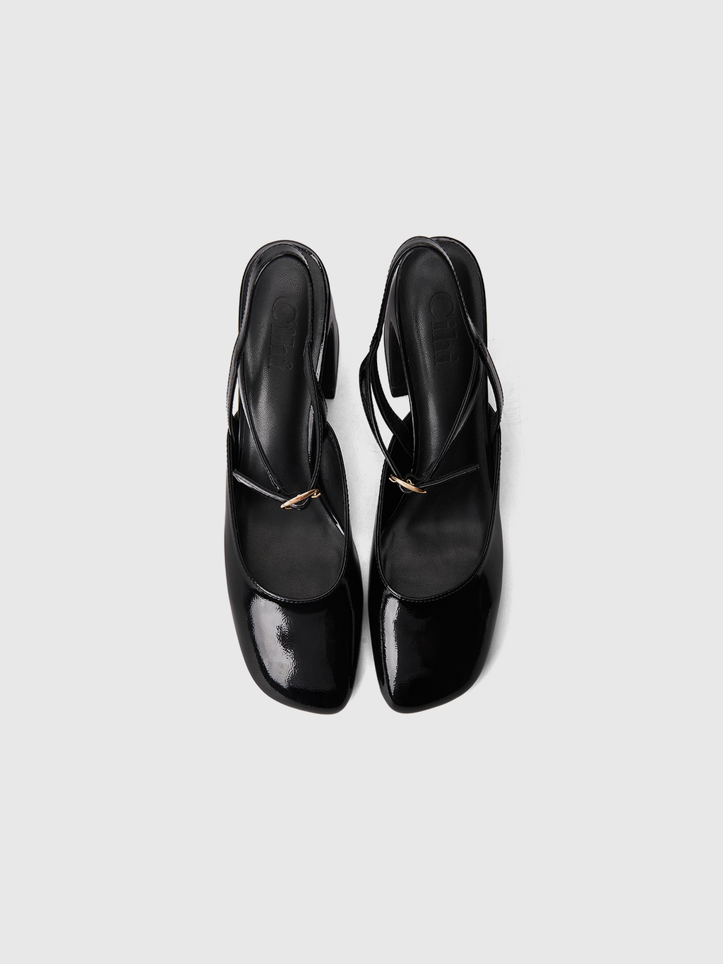 Cihi Elegant Cutout Block-Heel