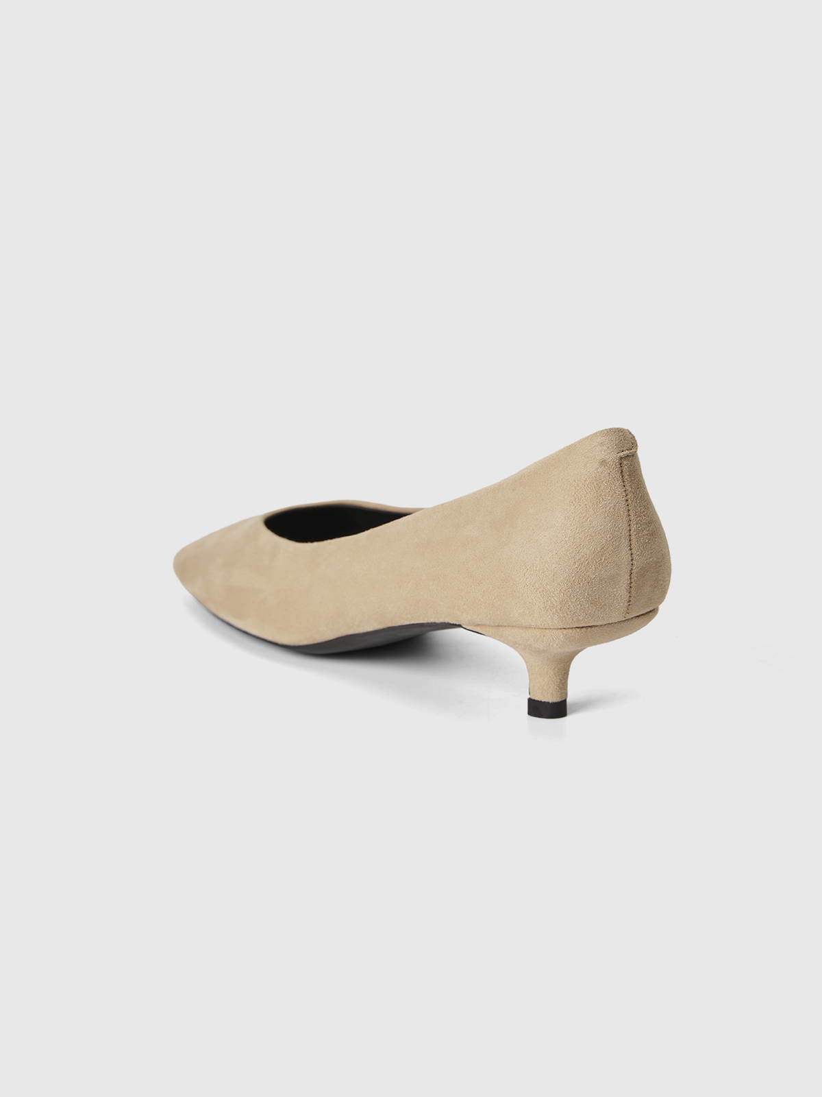 Cihi Elegant Stitched Kitten-Heel