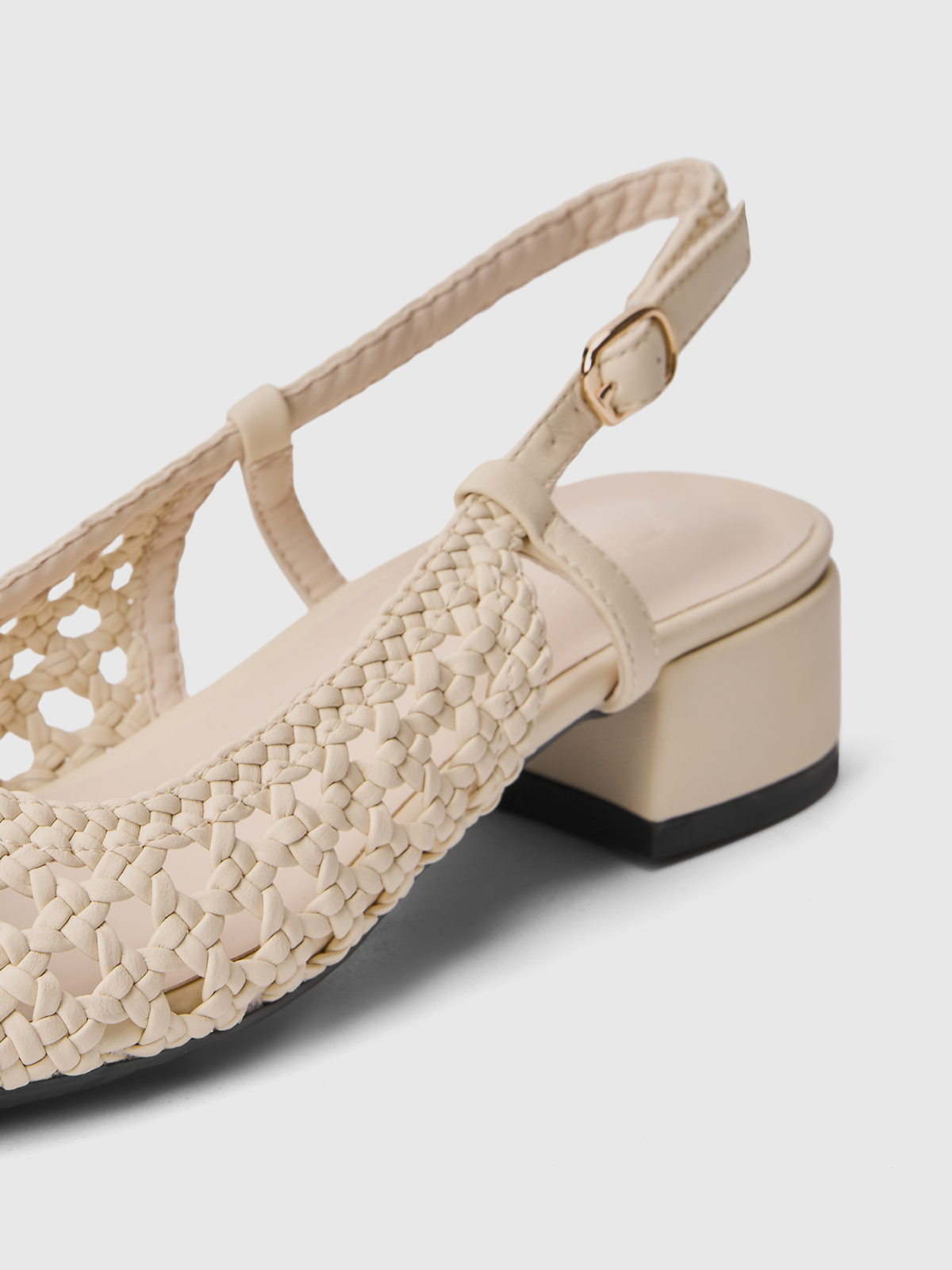 Cihi Refined Cutout-Weave Open-Back
