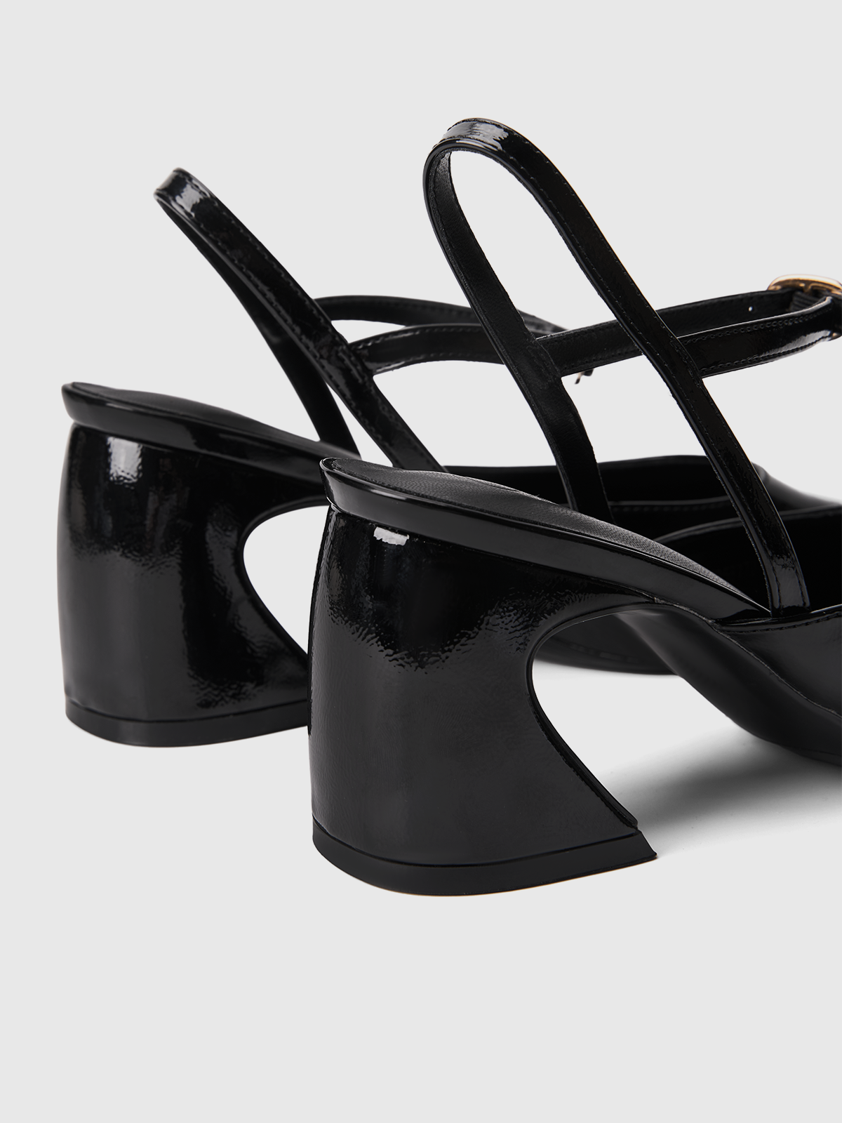 Cihi Elegant Cutout Block-Heel