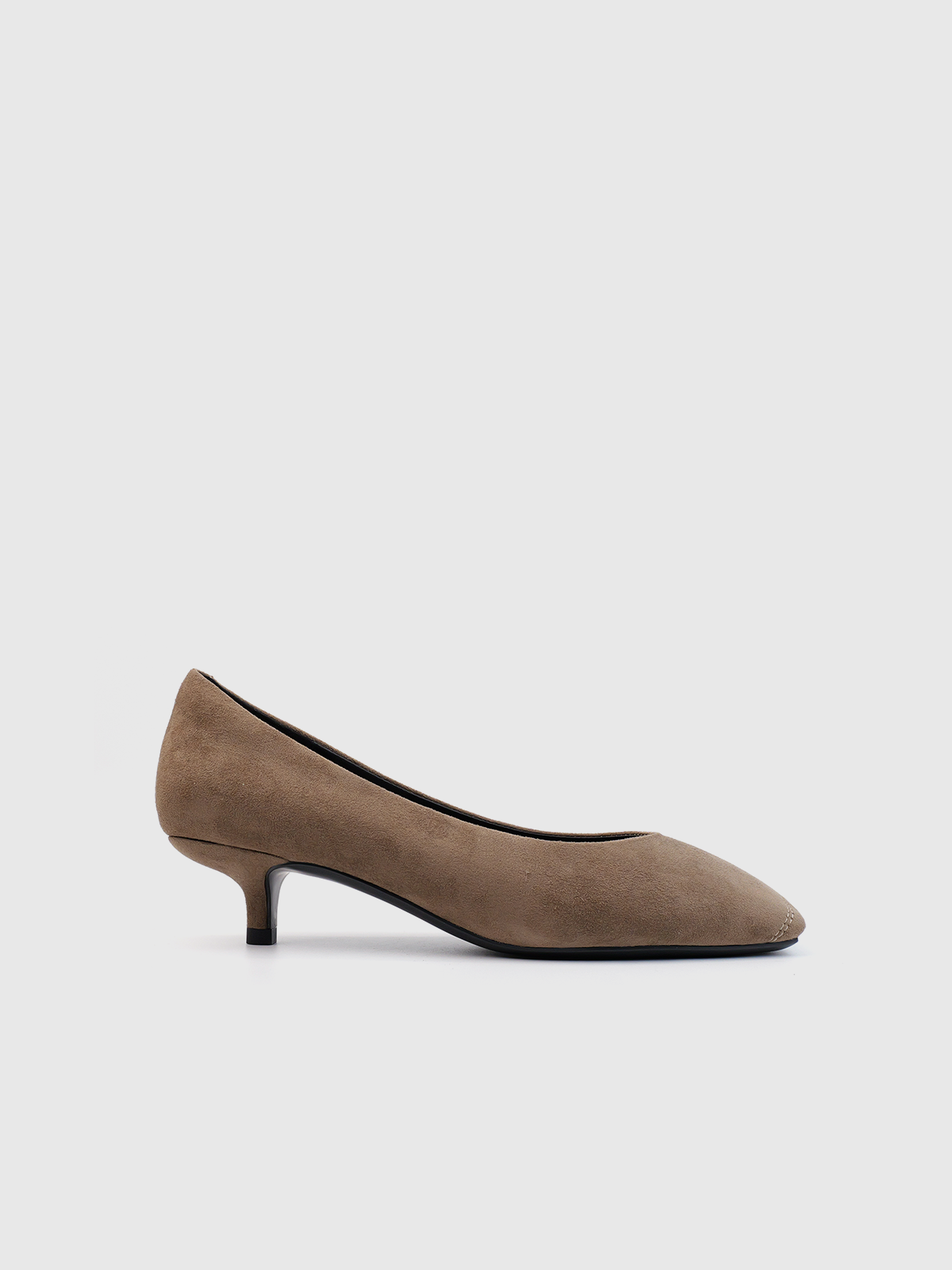 Cihi Elegant Stitched Kitten-Heel