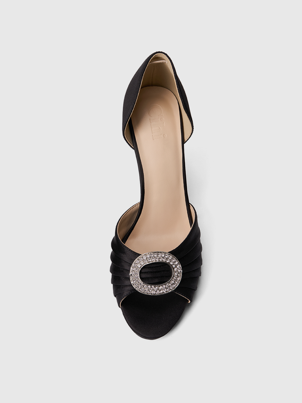Cihi Elegant Ruched Open-Toe