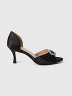 Cihi Elegant Ruched Open-Toe