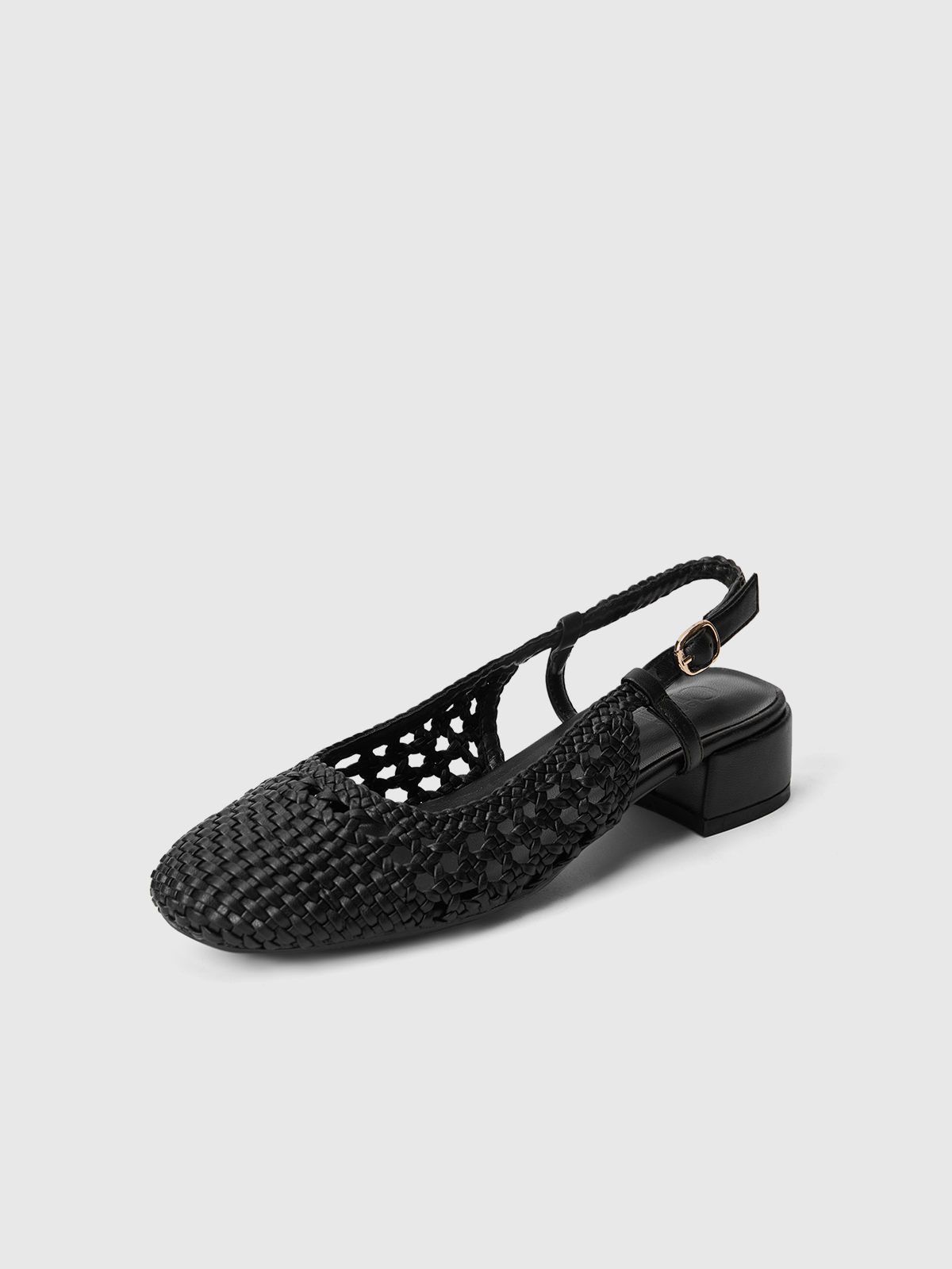 Cihi Refined Cutout-Weave Open-Back