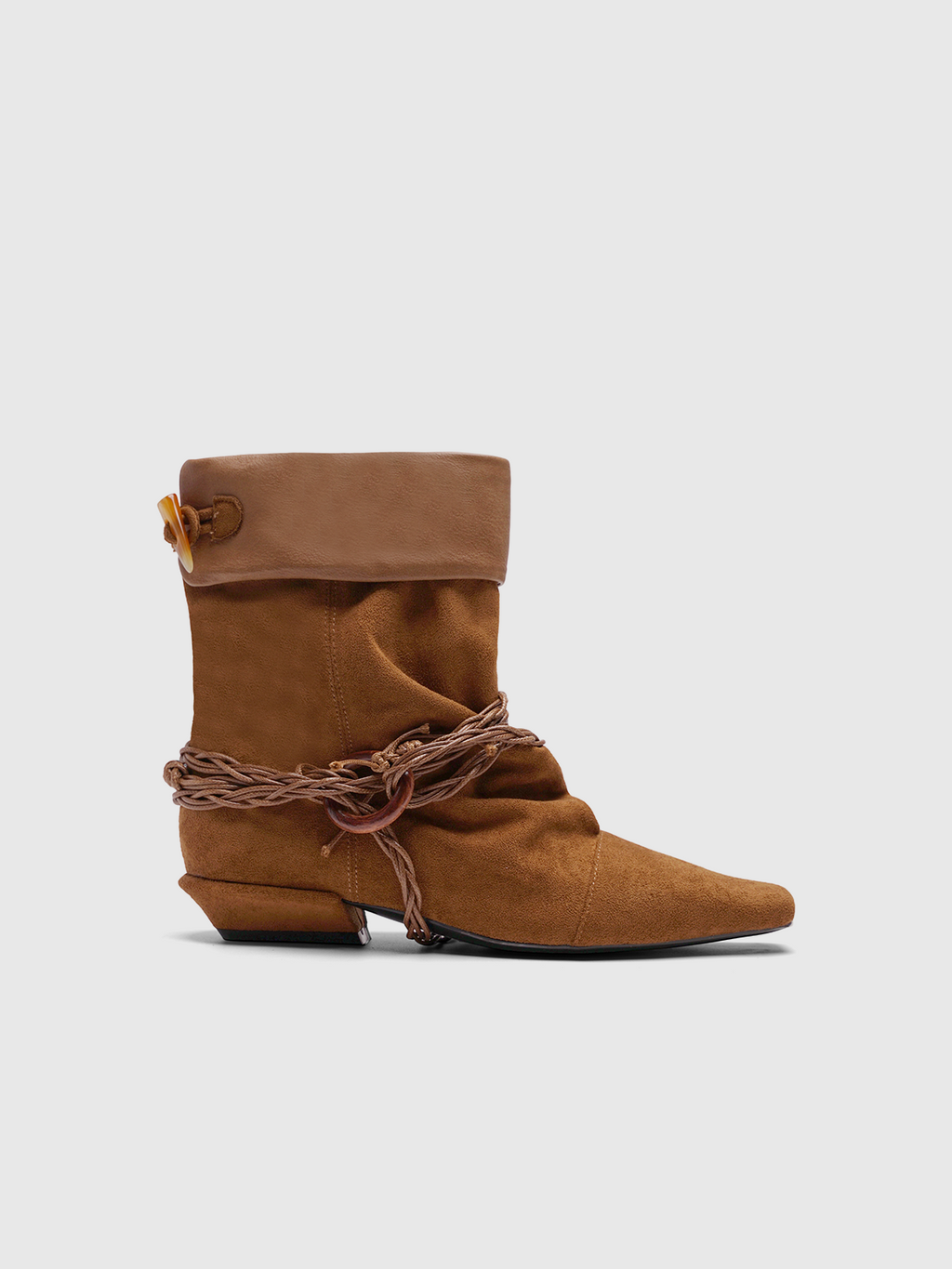 Cihi Vintage Woven Block-Heel
