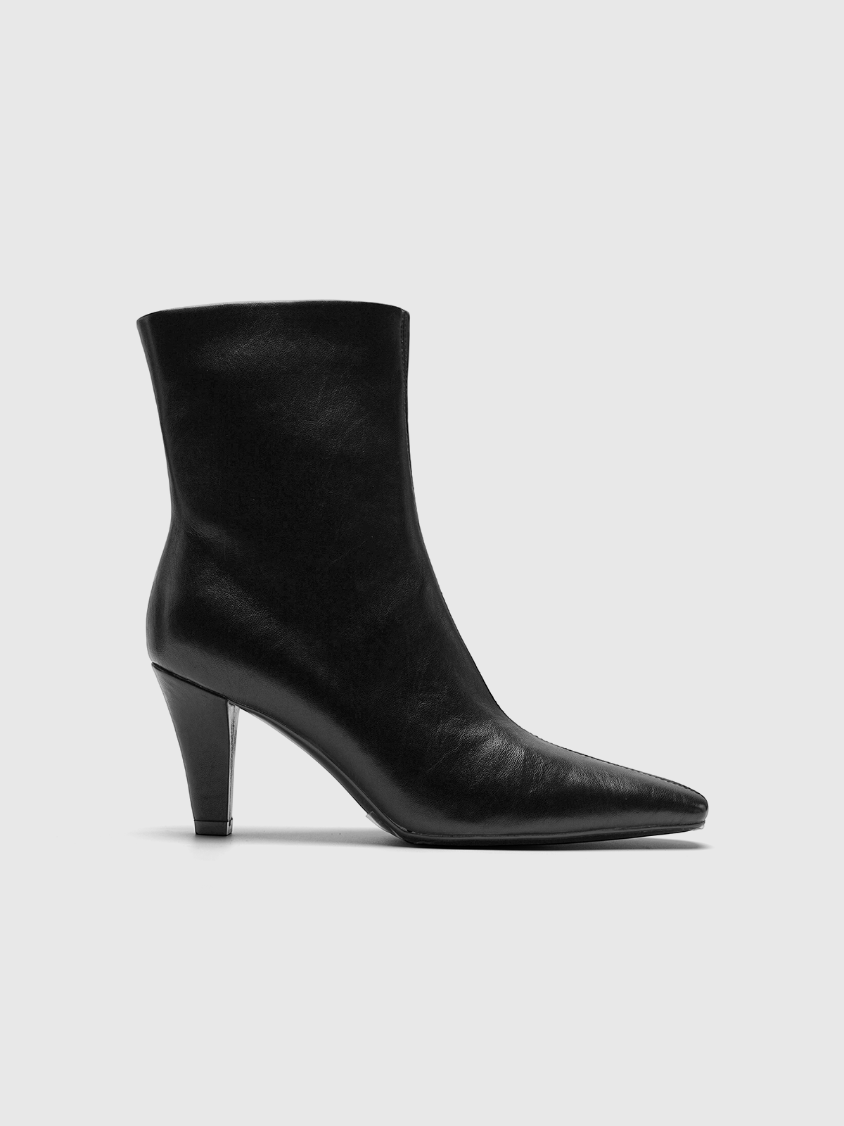 Cihi Minimal Tapered Heel Mid-Calf Boots