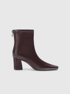 Cihi Sharp Square-Toe Block-Heel