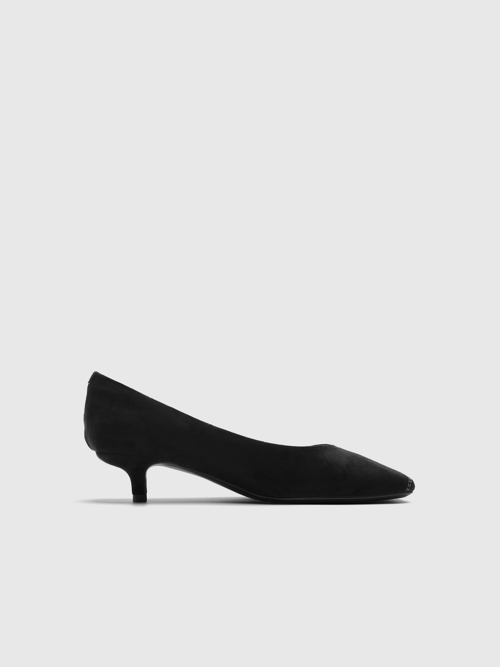 Cihi Elegant Stitched Kitten-Heel