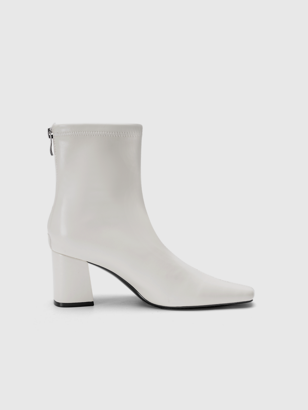 Cihi Sharp Square-Toe Block-Heel