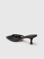 Cihi Architectural Floral Kitten-Heel