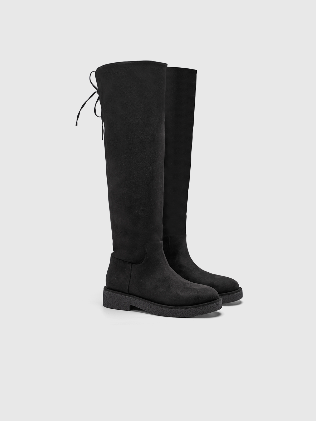 Cihi Eternity Foldable Suede Over-The-Knee Boots