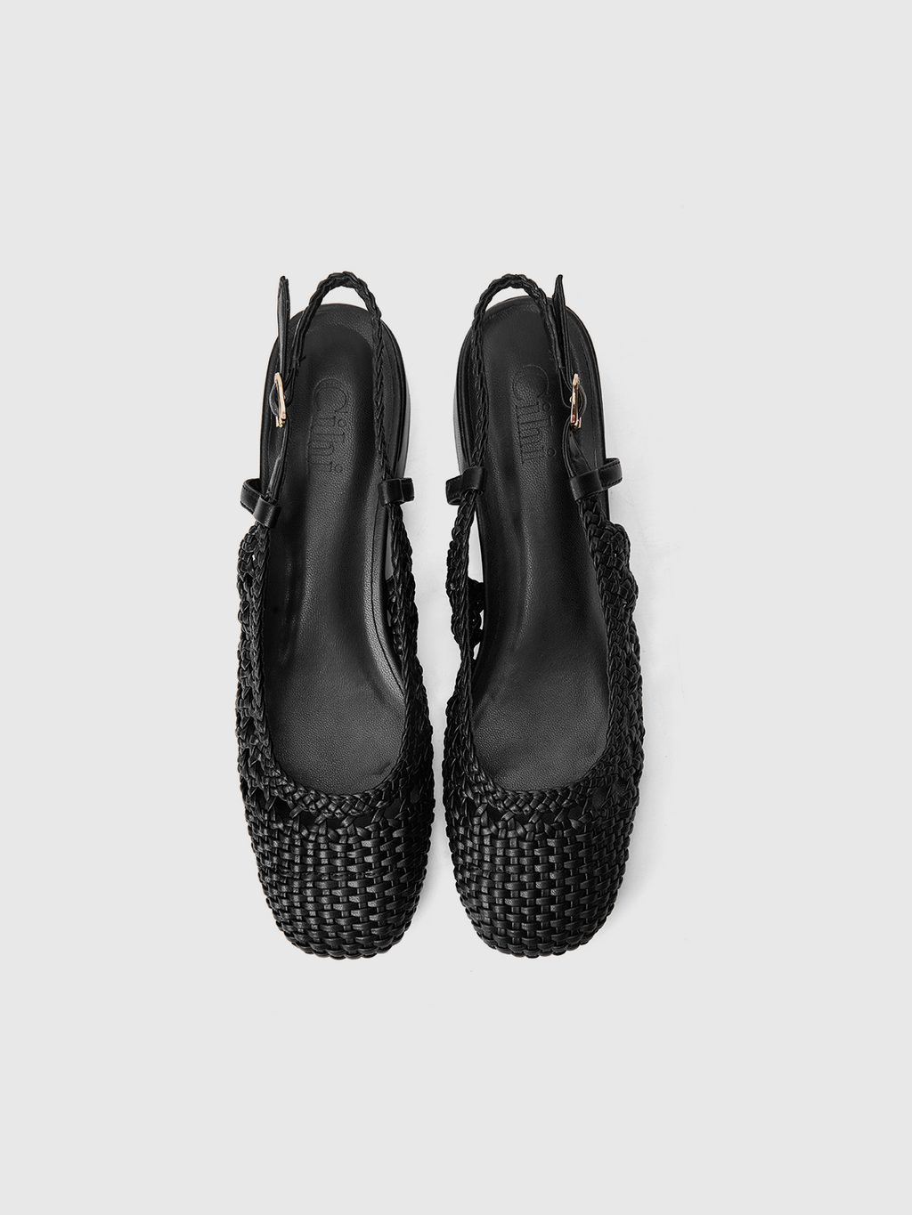 Cihi Refined Cutout-Weave Open-Back