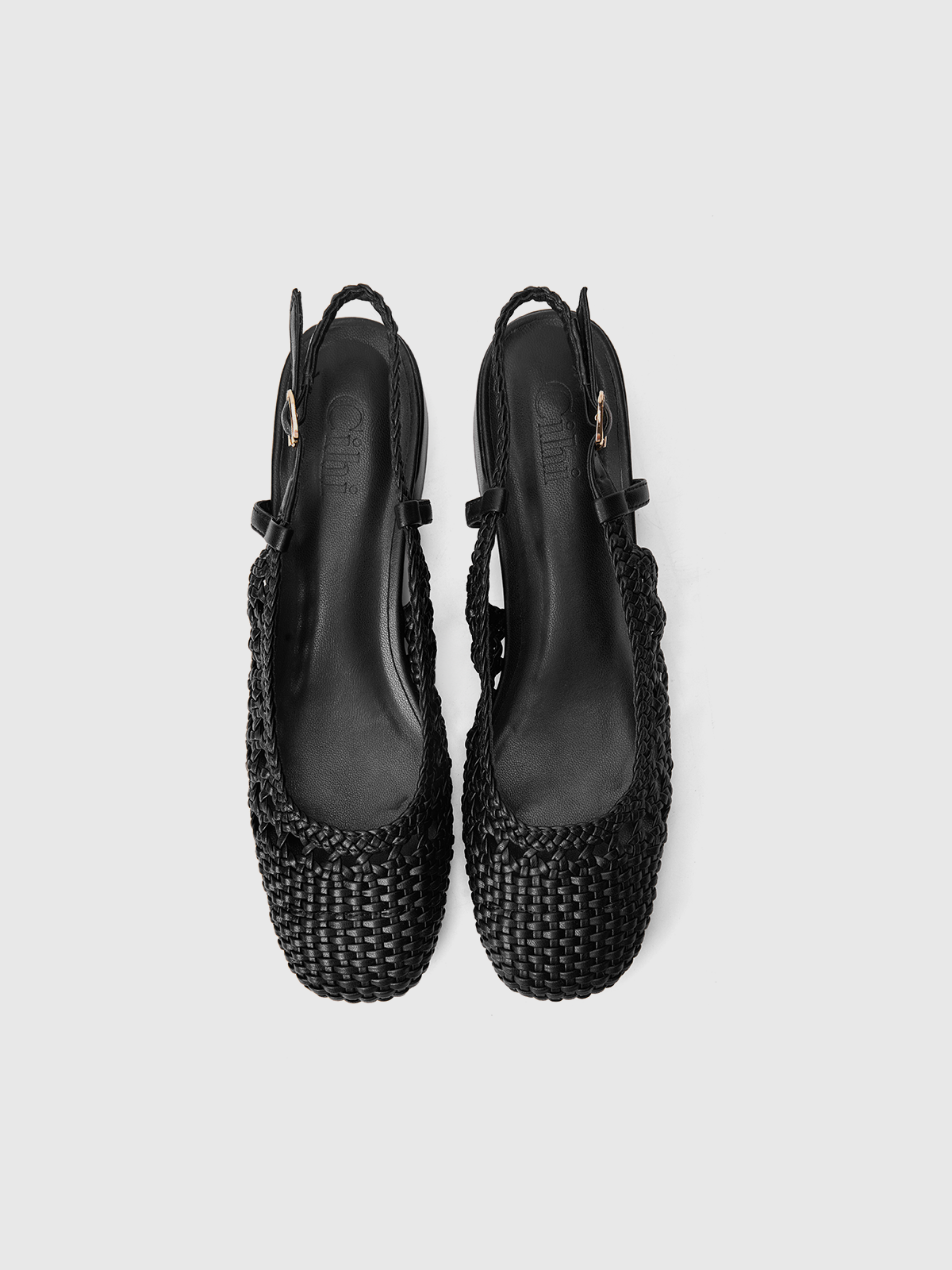 Cihi Refined Cutout-Weave Open-Back