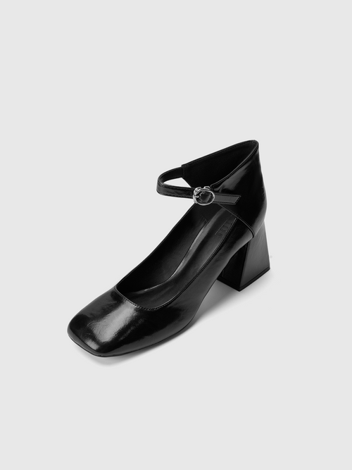 Cihi Architectural Colorblock Block-Heel