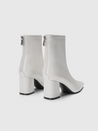 Cihi Sharp Square-Toe Block-Heel