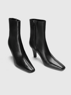 Cihi Minimal Tapered Heel Mid-Calf Boots