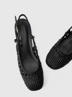 Cihi Refined Cutout-Weave Open-Back