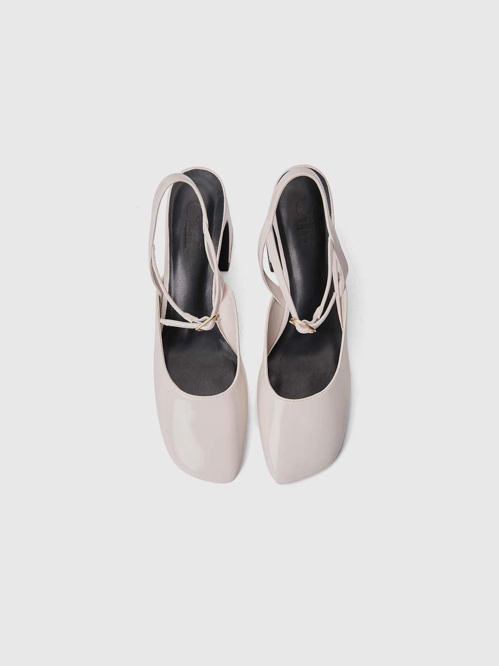 Cihi Elegant Cutout Block-Heel
