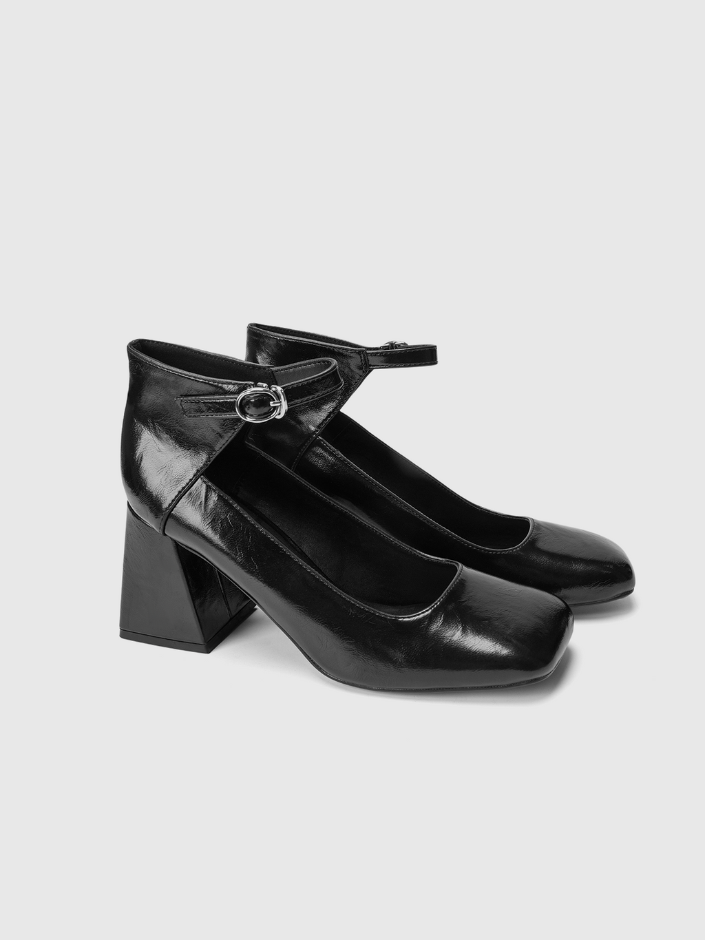 Cihi Architectural Colorblock Block-Heel