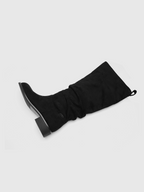 Cihi Fjaka Ruched Suede Round Toe Boots