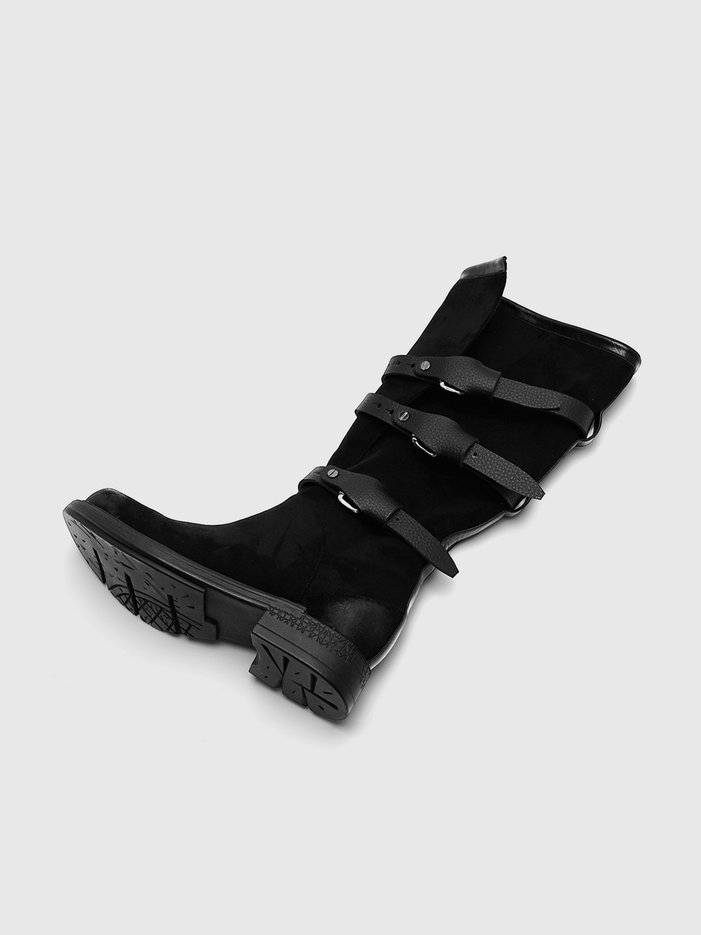 Cihi Vintage Burnished Block-Heel
