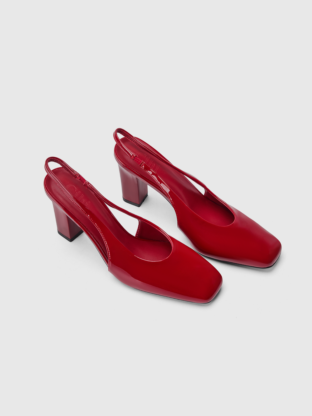 Cihi Elegant Square-Toe Open-Back