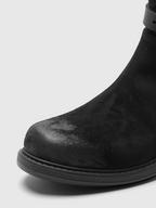 Cihi Vintage Burnished Block-Heel