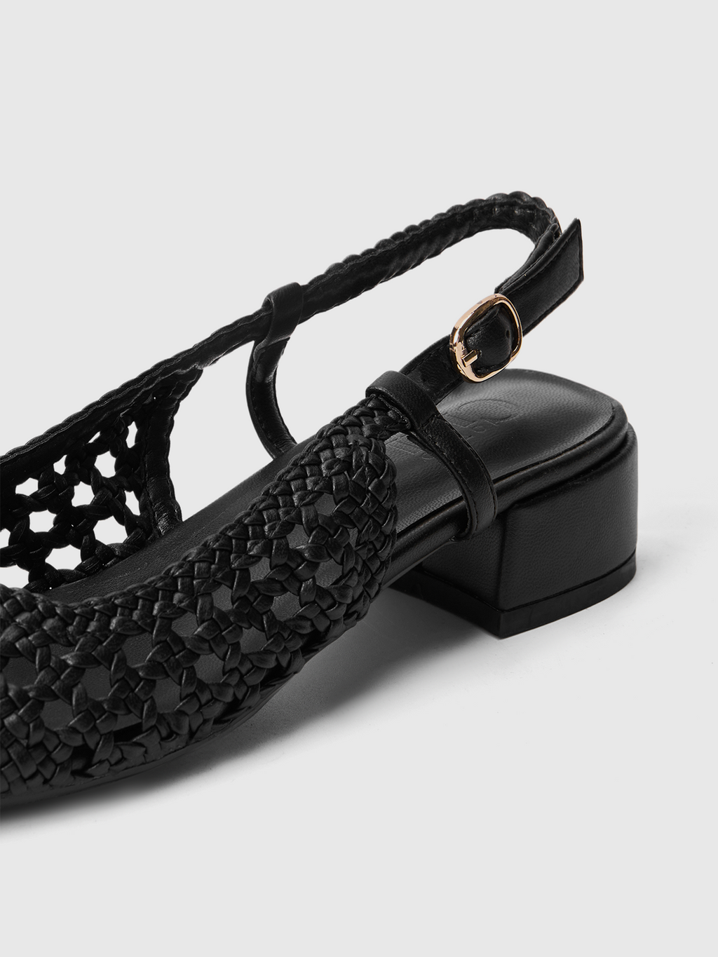 Cihi Refined Cutout-Weave Open-Back