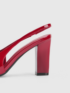 Cihi Elegant Square-Toe Open-Back