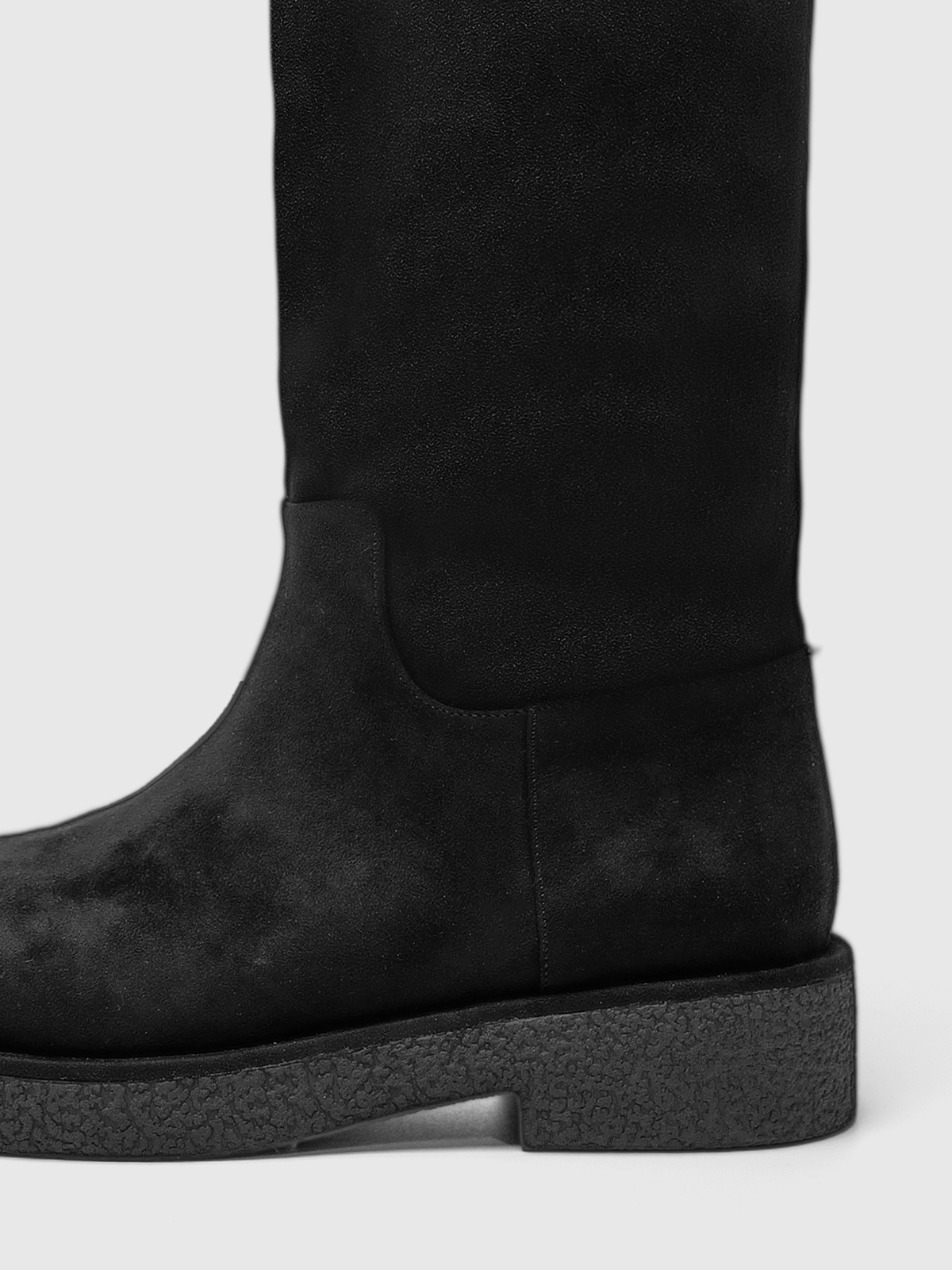 Cihi Eternity Foldable Suede Over-The-Knee Boots