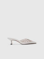 Cihi Architectural Floral Kitten-Heel