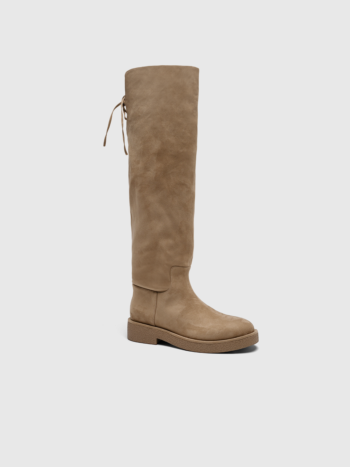 Cihi Eternity Foldable Suede Over-The-Knee Boots