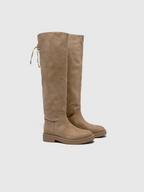 Cihi Eternity Foldable Suede Over-The-Knee Boots