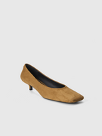 Cihi Elegant Stitched Kitten-Heel