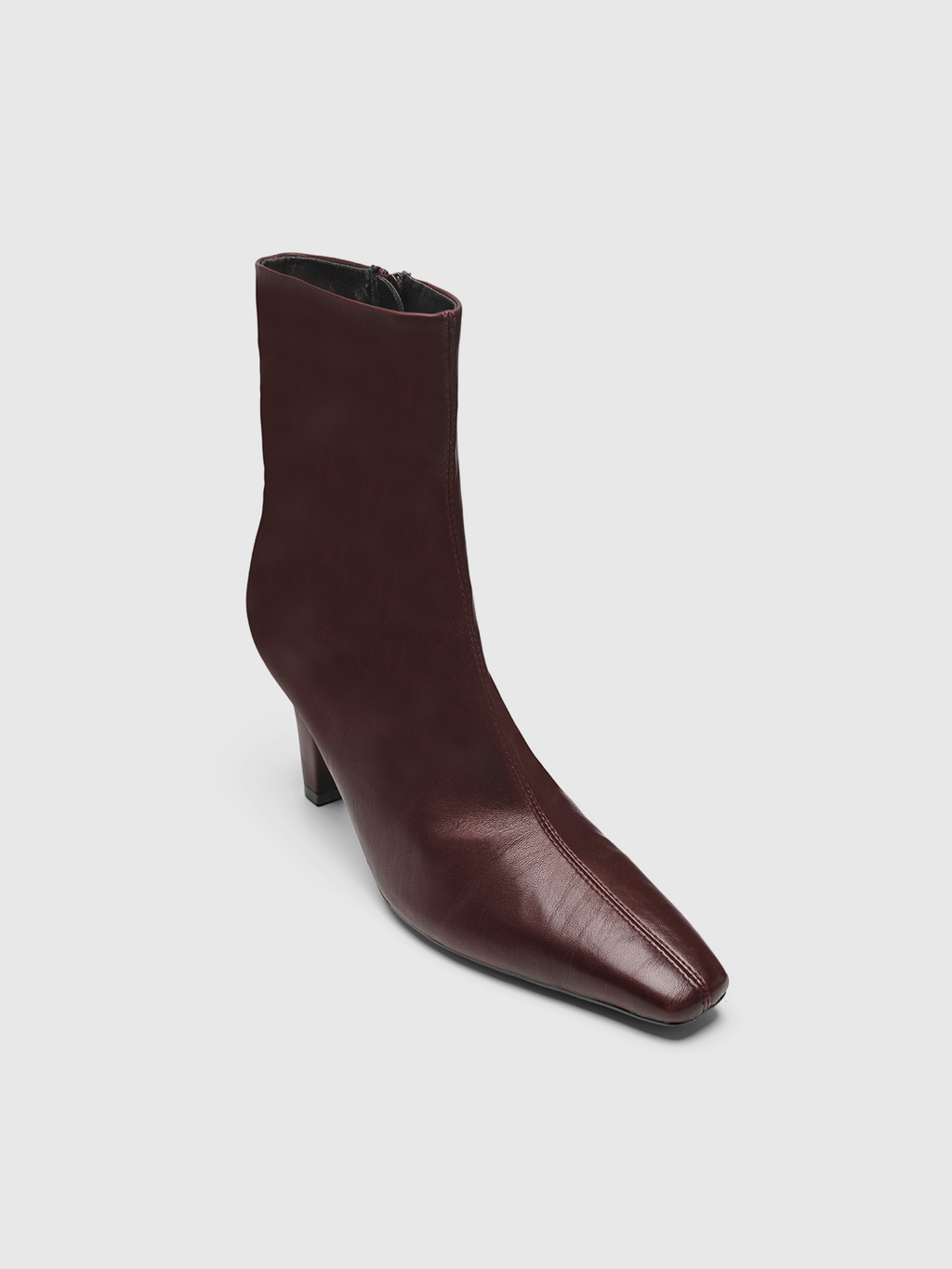 Cihi Minimal Tapered Heel Mid-Calf Boots
