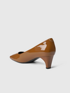 Cihi Elegant Square-Toe Kitten-Heel