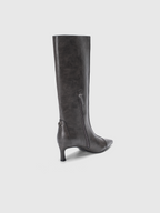 Cihi Sharp Pointed Block-Heel