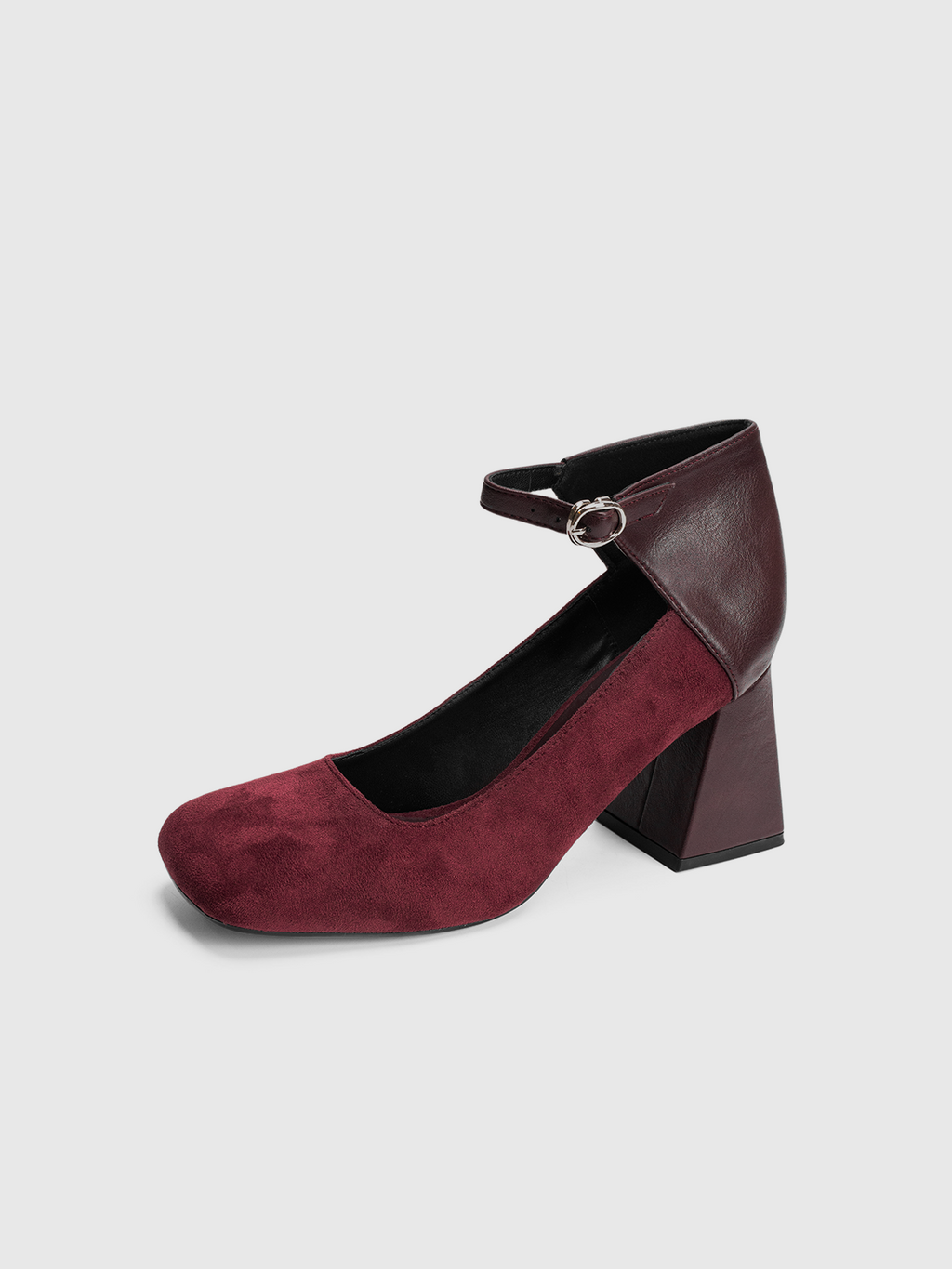Cihi Architectural Colorblock Block-Heel