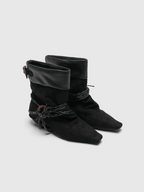 Cihi Vintage Woven Block-Heel