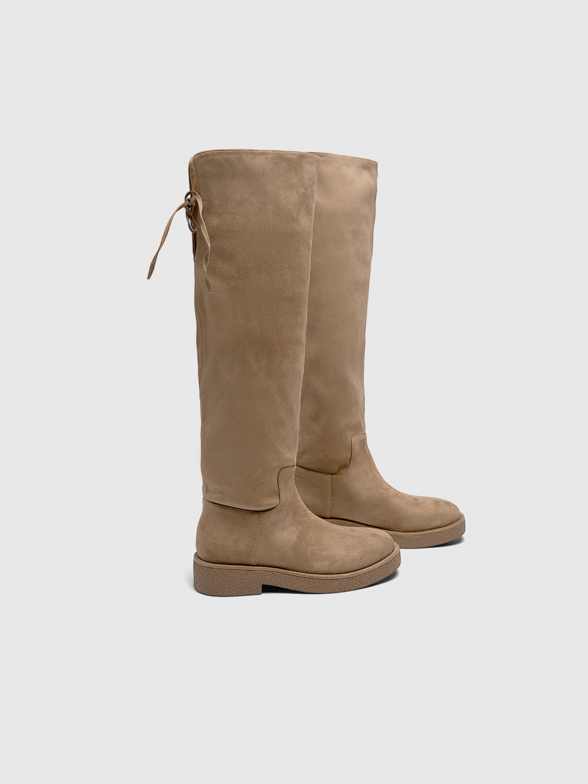 Cihi Eternity Foldable Suede Over-The-Knee Boots