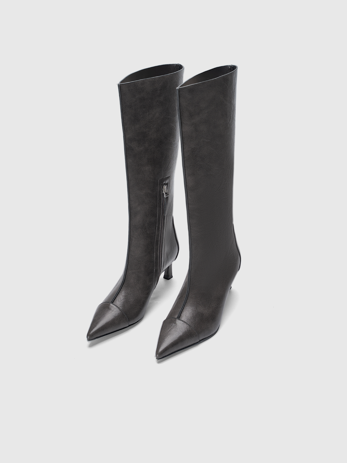 Cihi Sharp Pointed Block-Heel